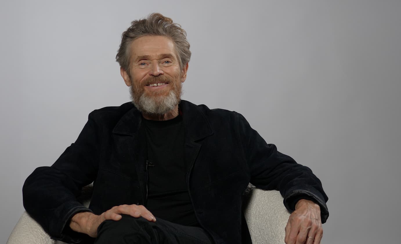 Willem Dafoe at IAVA Studio